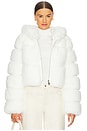 view 1 of 5 The Lina Faux Fur Jacket in Snow White