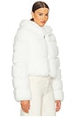 view 3 of 5 The Lina Faux Fur Jacket in Snow White