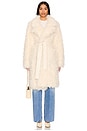 view 2 of 4 The Rosalie Coat in Whisper White