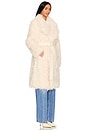 view 3 of 4 The Rosalie Coat in Whisper White