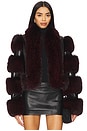 view 1 of 5 Alessia Jacket in Ruby