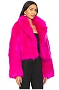 view 2 of 4 BLOUSON BOMBER TEDDY in Pink Peacock