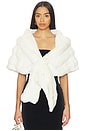 view 1 of 4 Glam Shawl in Snow White