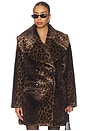 view 1 of 4 Elise Coat in Dana Cheetah