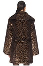 view 3 of 4 Elise Coat in Dana Cheetah