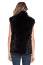view 4 of 4 Fox Fur Vest in Black