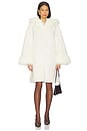 view 1 of 3 Cecilia Coat in Whisper White