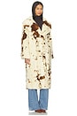 view 3 of 4 Catherine Coat in Cozy Cow