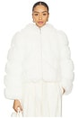 view 1 of 4 Icon Fur Jacket in Snow White