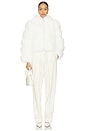 view 4 of 4 Icon Fur Jacket in Snow White