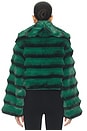 view 3 of 4 CHAQUETA CHINCHILLA in Emerald