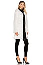 view 2 of 3 MANTEAU EN FOURRURE DE LAPIN TRICOTÉ in White