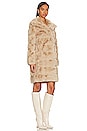 view 3 of 4 FAUX FUR ジャケット in Camel
