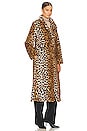 view 3 of 4 Faux Fur Coat in Dyed Leopard