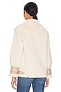 view 4 of 5 Faux Fur Jacket in Ivory