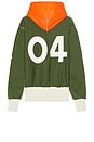 view 2 of 4 Birthstone Hooded Sweatshirt in Green