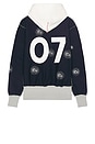 view 2 of 4 Birthstone Hooded Sweatshirt in Navy