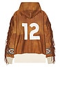 view 2 of 4 Birthstone Hooded Sweatshirt in Suede Print