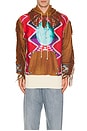 view 4 of 4 Birthstone Hooded Sweatshirt in Suede Print