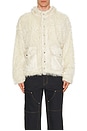 view 4 of 4 On The Fringe Jacket in Ecru