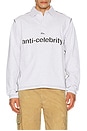 view 4 of 5 Anti-Celebrity Polo Rugby Shirt in Heather Grey