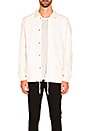 view 1 of 5 Linen Coach Jacket in Off White