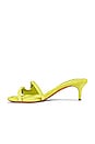 view 5 of 5 MULES ASYMMETRIC SLIM CLARITA in Green Apple