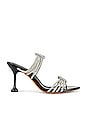 view 1 of 5 MULES VICKY in Crystal & Black
