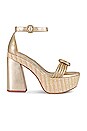 view 1 of 5 Vicky X Strap 120 Heel in Golden