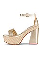 view 5 of 5 Vicky X Strap 120 Heel in Golden