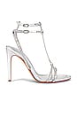 view 1 of 5 Martina Crystal Sandal 100 in Silver