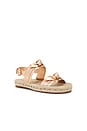 view 2 of 5 Clarita Espadrille Sandal in Shell Pink