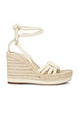 view 1 of 5 Vicky Rope Wedge Sandal in Dove
