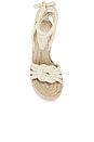view 4 of 5 Vicky Rope Wedge Sandal in Dove
