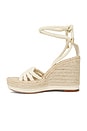 view 5 of 5 Vicky Rope Wedge Sandal in Dove