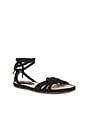 view 2 of 5 Vicky Rope Sandal in Black
