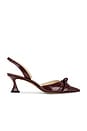 view 1 of 5 Clarita Bell Slingback 60 in Burgundy