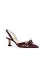 view 2 of 5 Clarita Bell Slingback 60 in Burgundy