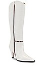 view 2 of 5 Dora Boot in White & Transparent