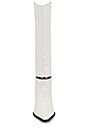 view 4 of 5 Dora Boot in White & Transparent