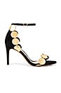view 1 of 5 Ellie Sandal in Oro & Black