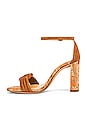 view 5 of 5 Chiara Heel in Almond & Bronzo