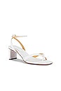 view 2 of 5 Nelly Square Sandal in White