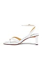 view 5 of 5 Nelly Square Sandal in White