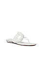 view 2 of 5 Vicky Maxi Toe Flat Sandal in White