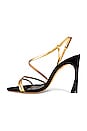 view 5 of 5 Alana 100 Sandal in Oro & Black