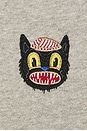 view 5 of 5 Small Cat x Gary Baseman Hoodie in Grey