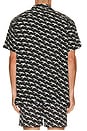 view 2 of 5 CHEMISE À COL CAMP X in Black Birds