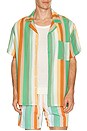 view 1 of 4 Camp Collar Shirt in Eco Beach House Stripes 1