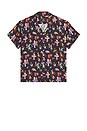view 4 of 5 Catch The Wind x Gary Baseman Camp Collar Shirt in Blue in Blue Catch The Wind
